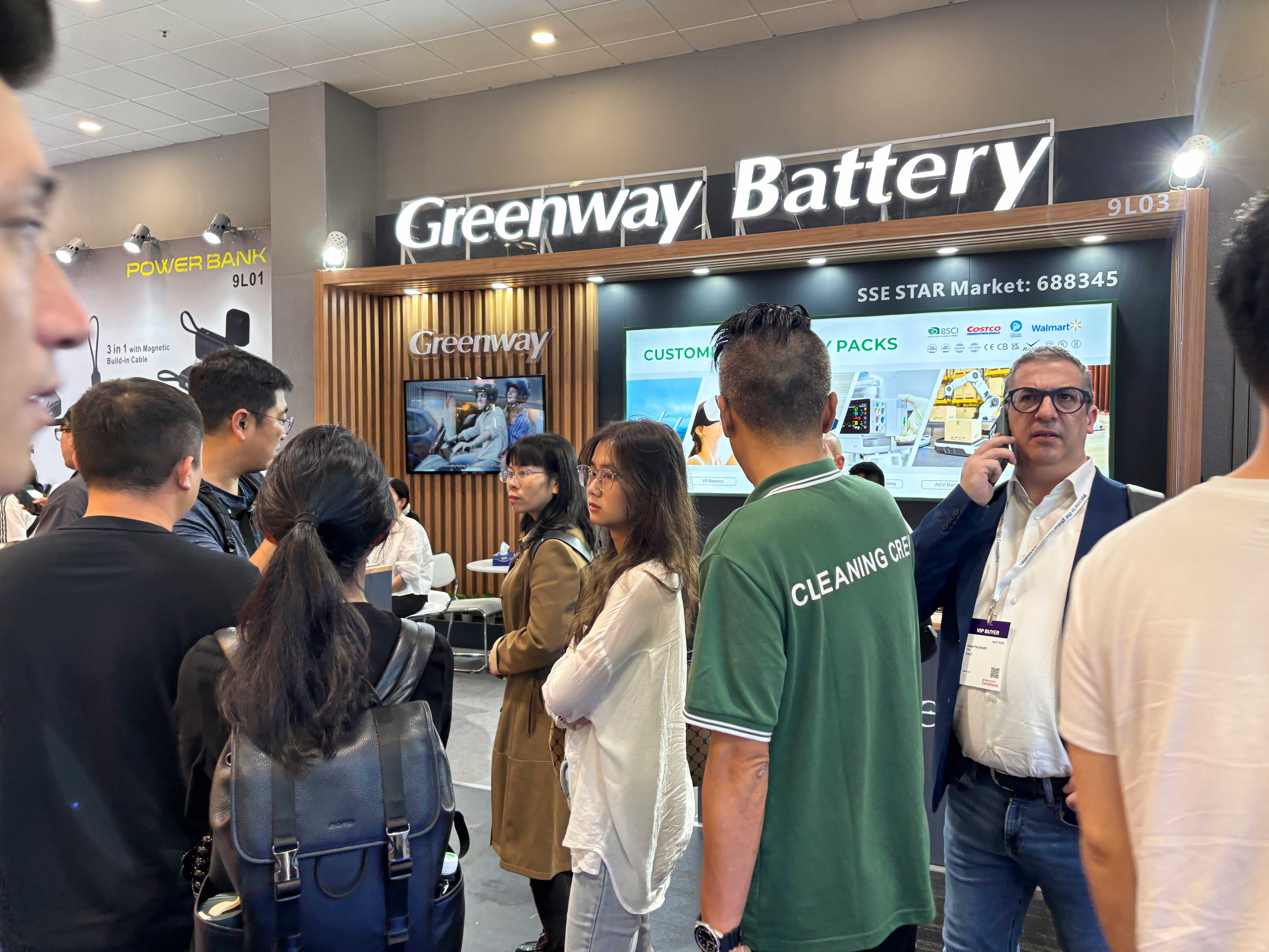 9001cc 以诚为本闪耀香港环球资源消费电子展，全方面其展示消费类锂电池的领先实力